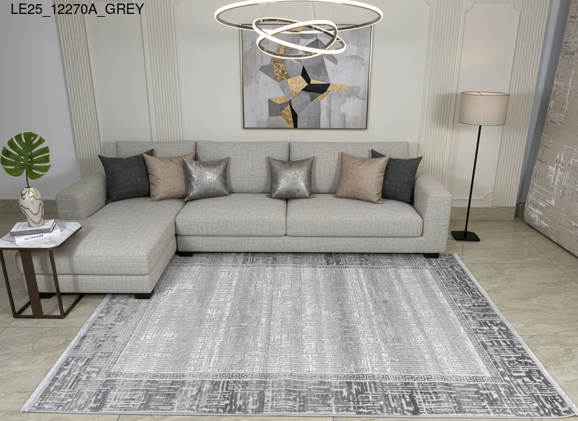 Thảm Cổ Điển Cao Cấp - Sang Trọng Cùng Nội Thất Greenfurni 2 Thảm trải sàn LE25_12270A_GREY
